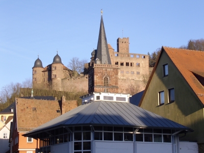Blick auf die Wertheimer Burg
