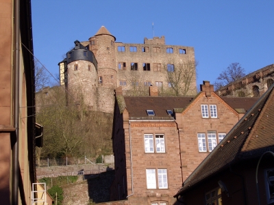 Aufnahme  von der Wertheimer Burg