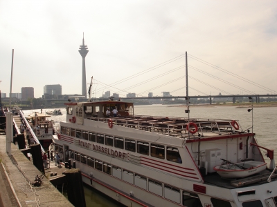 Rheinpromenade in Düsseldorf