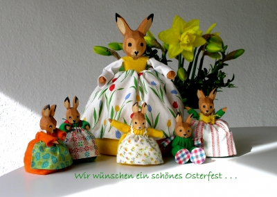 Frohe Ostern . . .