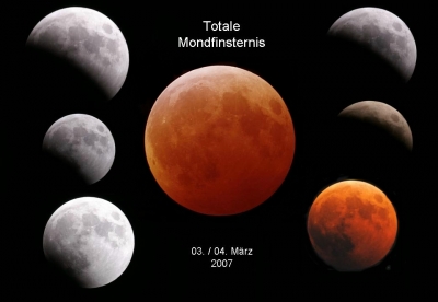 Totale Mondfinsternis 3.4.März 2007