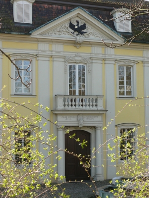 Der Eingangsbereich des Schießhauses in Heilbronn