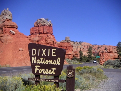 Dixie National Forest, Eingang zum Park