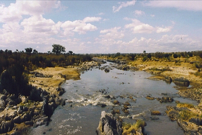 Blick auf dem Mara/River