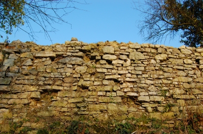 mittelalterliche Mauer
