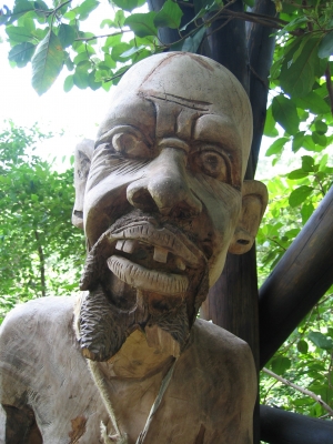 Zulu-Skulptur
