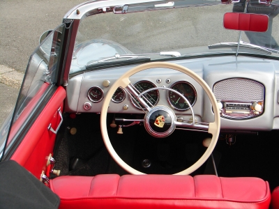 Porsche 1500 Cabriolet Cockpit