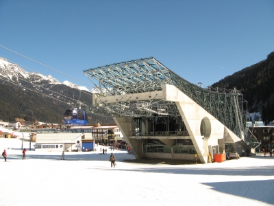 Die neue Galzigbahn in St. Anton am Arlberg