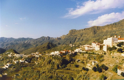 Kleines Dorf auf Gran Canaria