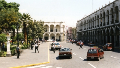 Plaza de Armas in Arequipa