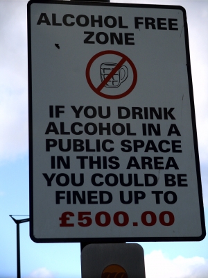 Alcohol Free Zone