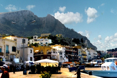 Ankunft in  Capri