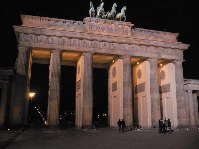 Brandenburger Tor bei Nacht