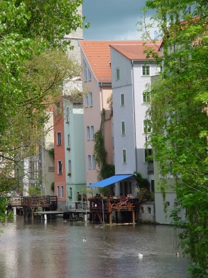 Fluss in Erfurt