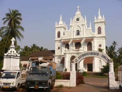 Katholische Kirche in Siolim in Goa