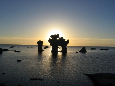 Raukars auf Gotland (Schweden)