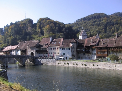 St-Ursanne am Doubs_Schweiz