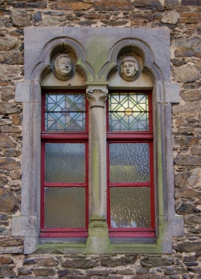 historisches Burgfenster