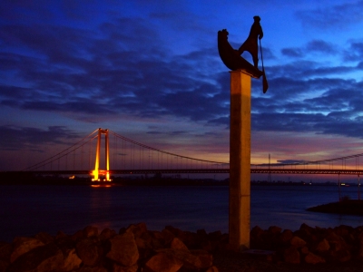 Kleine Golden-Gate am Niederrhein