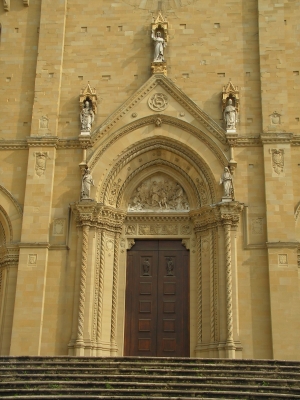Kirchenportal #2 von Arezzo (Toscana)