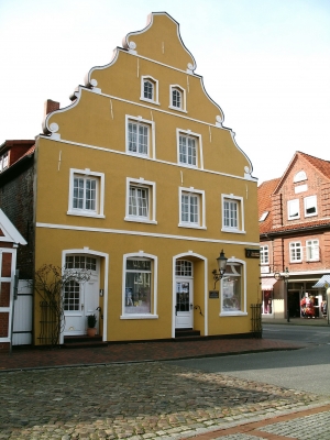 Otterndorf Haus mit Treppengiebel