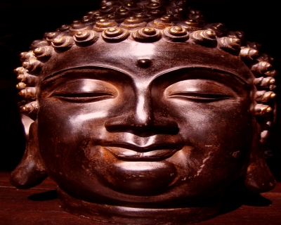 ein gemütlicher Buddha