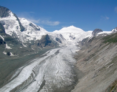 Gletscher am Großglockner