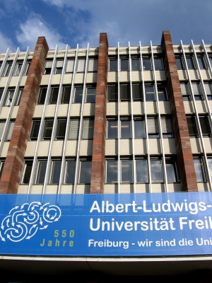 Die Albert Ludwigs Universität in Freiburg 550 Jahre Bestehen!