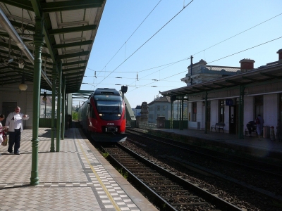Schnellbahn in Wien
