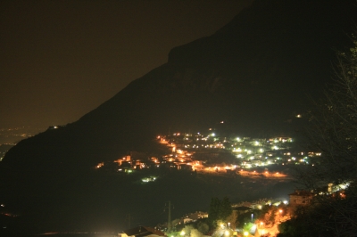 Tignale  bei Nacht ( Gardasee) Italien