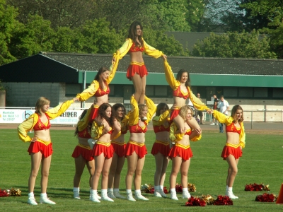 Cheerleader Langenfeld Longhorns