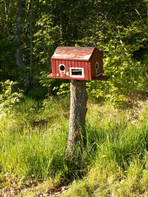 Schwedisches Vogelhaus