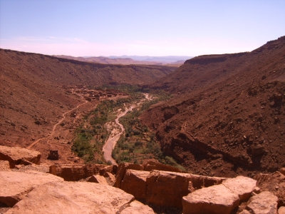 Berglandschaft in Marokko