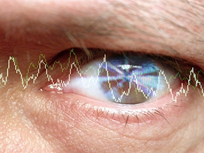 digitales Augenflimmern