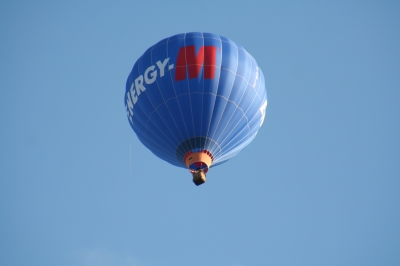 Ein Heissluftballon