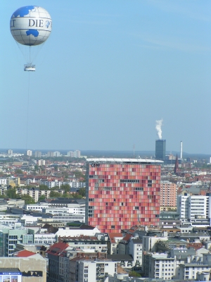 Blick vom Quartier DaimlerChrysler auf Berlin