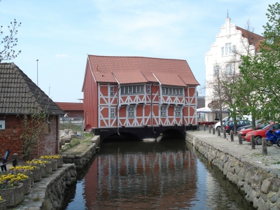 Altes Fachwerkhaus in Wismar