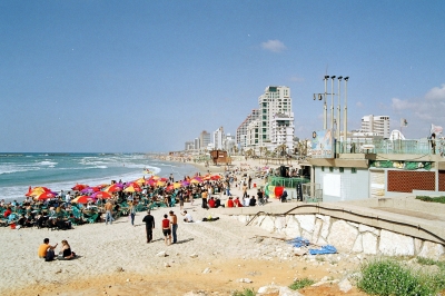 Strandleben in Tel Aviv