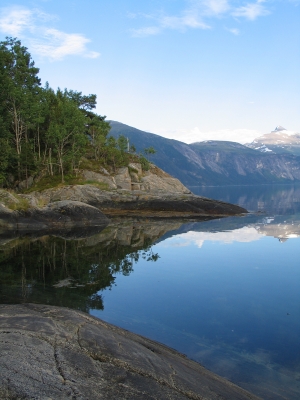 Am Fjord in Norwegen