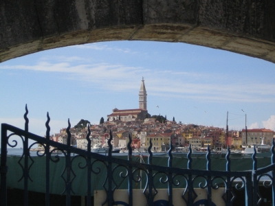 ein Blick auf die Altstadt von Rovinj