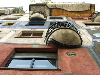 Fassade Hundertwasserhaus Wien