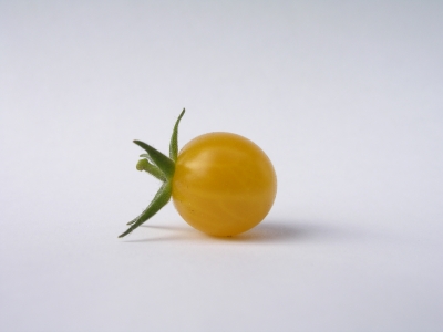 Gelbe kleine Cocktail-Tomate