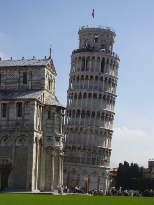 Der "Schiefe Turm" von Pisa - 1