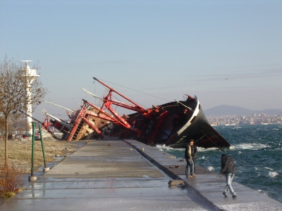 Schiffswrack in Istanbul 2