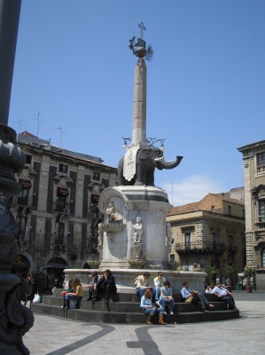 Elefantenbrunnen in Catania