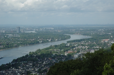 Rheinblick nach Bonn