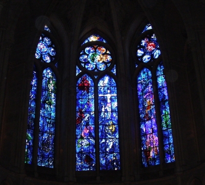 Chagall's Blaues Fenster