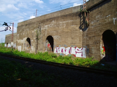 Duisburg/ Hochfeld - Bahnlinie