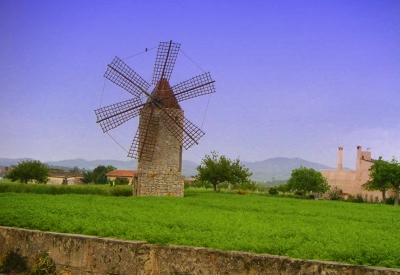 Mallorquinische Windmühle