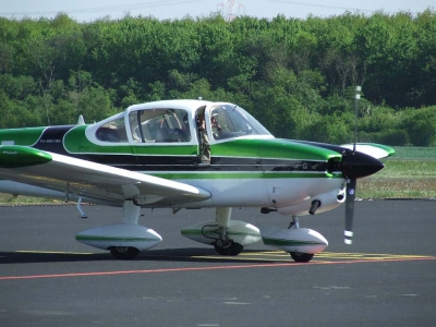 Einmotoriges Flugzeug